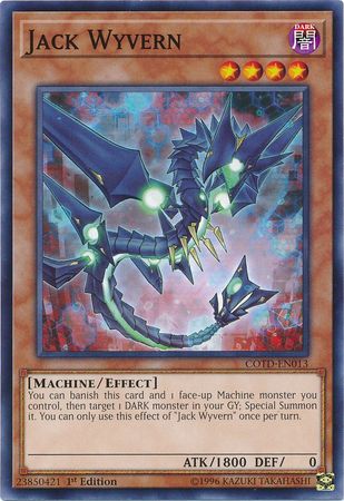 Jack Wyvern - COTD-EN013 - Common 1st Edition