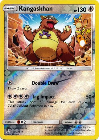 Kangaskhan - 163/236 - Holo Rare Reverse Holo