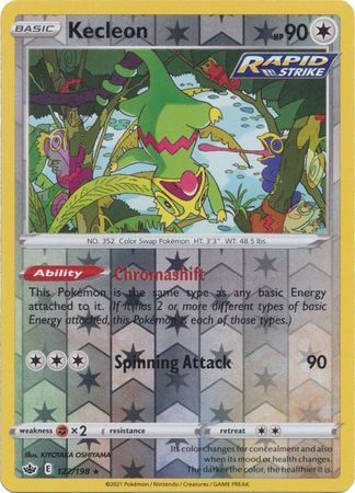 Kecleon - 122/198 - Rare Reverse Holo