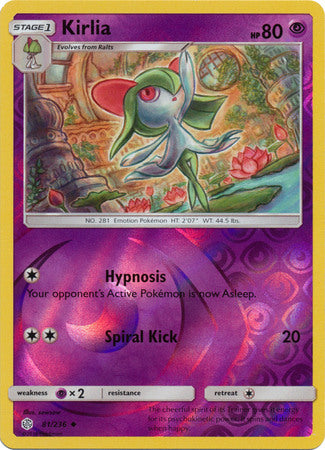 Kirlia - 81/236 - Uncommon Reverse Holo