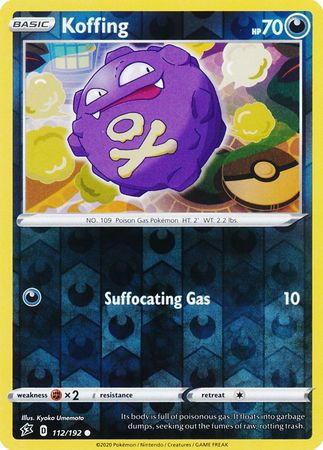 Koffing - 112/192 - Common Reverse Holo