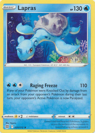 Lapras - 31/172 - Rare