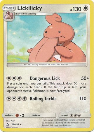 Lickilicky - 103/156 - Rare