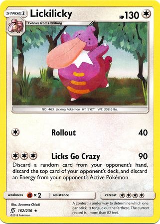 Lickilicky - 162/236 - Rare