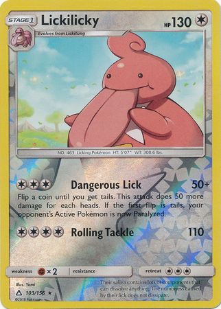 Lickilicky - 103/156 - Rare Reverse Holo