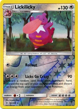 Lickilicky - 162/236 - Rare Reverse Holo