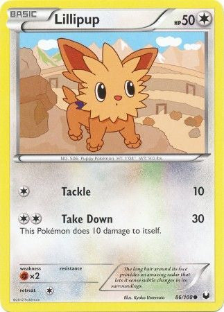 Lillipup - 86/108 - Common