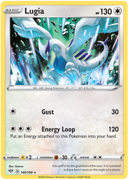 Lugia - 140/189 - Rare