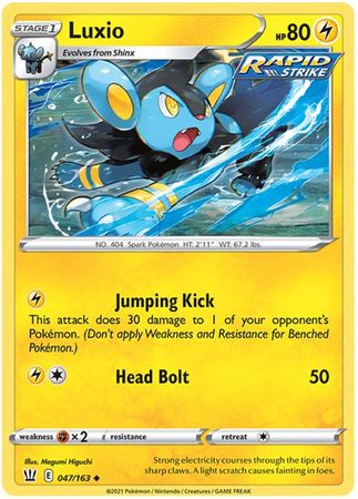 Luxio - 47/163 - Uncommon