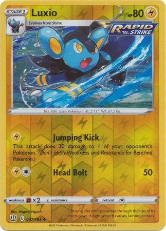 Luxio - 47/163 - Uncommon Reverse Holo