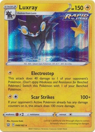 Luxray - 48/163 - Holo Rare