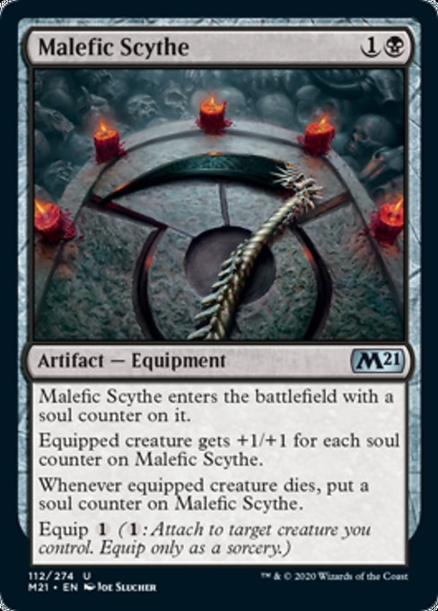 Malefic Scythe - 112/274 - Uncommon