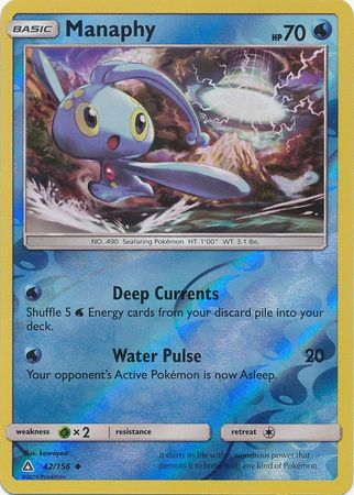 Manaphy - 42/156 - Uncommon Reverse Holo