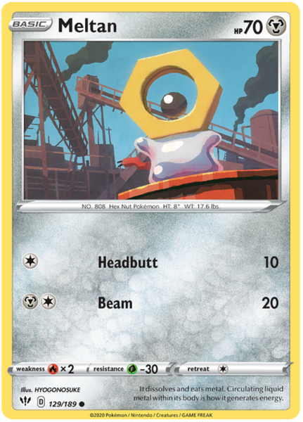 Meltan - 129/189 - Common