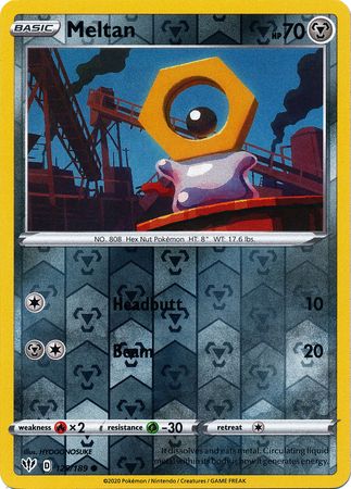 Meltan - 129/189 - Common Reverse Holo