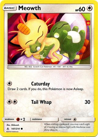 Meowth - 147/214 - Common