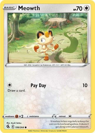 Meowth - 199/264 - Common