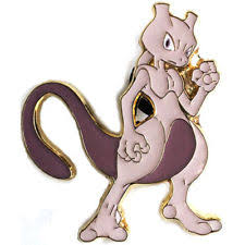 Mewtwo Pin Badge