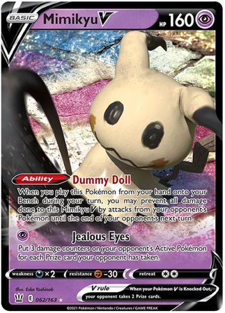 Mimikyu V - 62/163 - Ultra Rare