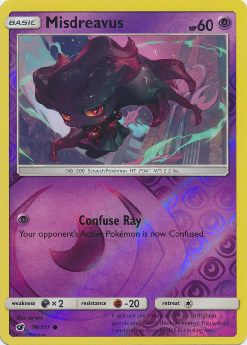 Misdreavus - 39/111 - Common Reverse Holo