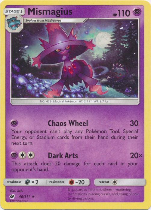 Mismagius - 40/111 - Rare