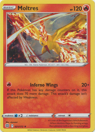 Moltres - 21/172 - Holo Rare