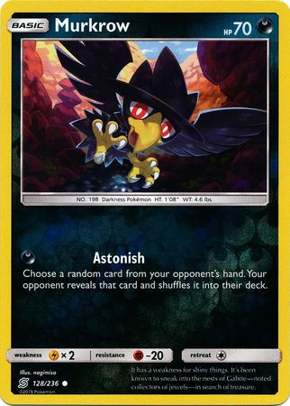 Murkrow - 128/236 - Common Reverse Holo