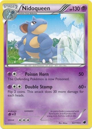 Nidoqueen - 42/116 - Rare