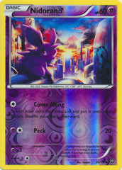 Nidoran - 43/114 - Common Reverse Holo