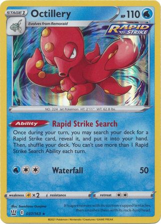 Octillery - 37/163 - Holo Rare