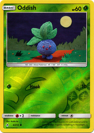 Oddish - 6/214 - Common Reverse Holo