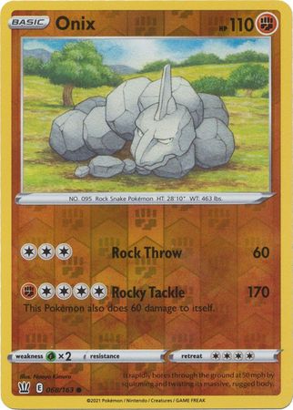 Onix - 68/163 - Common Reverse Holo