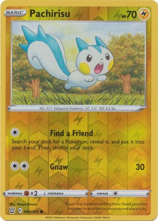 Pachirisu - 49/163 - Common Reverse Holo