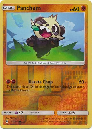 Pancham - 72/145 - Common Reverse Holo