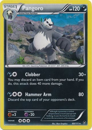 Pangoro - 68/111 - Shattered Holo Theme Deck