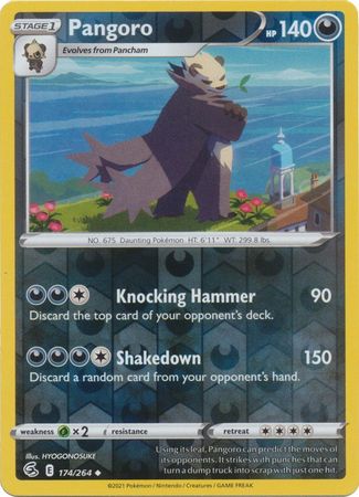 Pangoro - 174/264 - Uncommon Reverse Holo