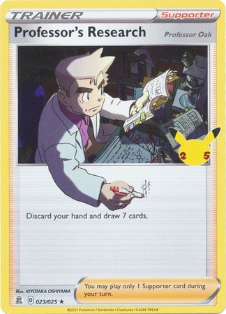 Professor's Research - 23/25 - Holo Rare