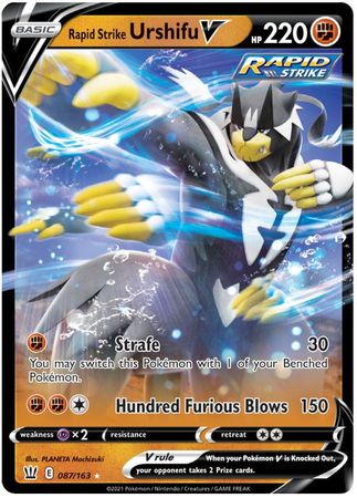 Rapid Strike Urshifu V - 87/163 - Ultra Rare