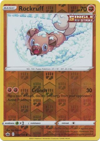 Rockruff - 86/198 - Common Reverse Holo