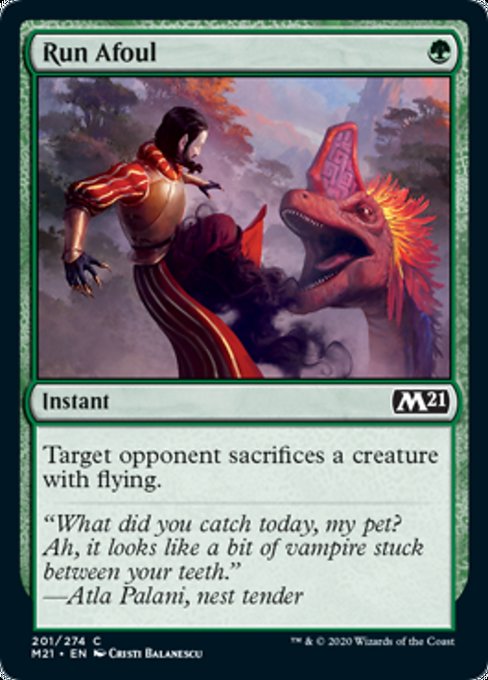 Run Afoul - 201/274 - Common Foil