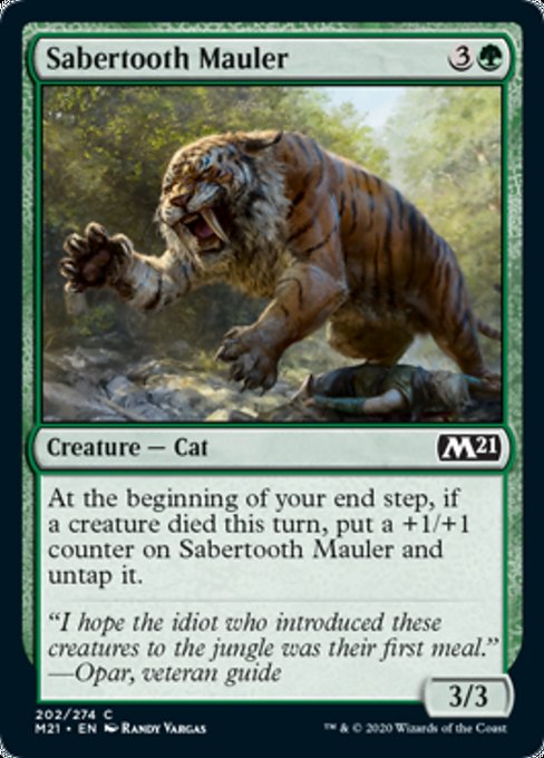 Sabertooth Mauler - 202/274 - Common