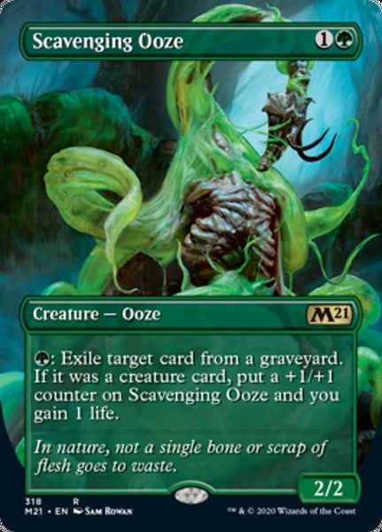 Scavenging Ooze - 318/274 - Rare Borderless