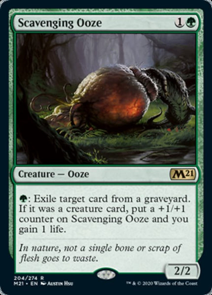 Scavenging Ooze - 204/274 - Rare Foil