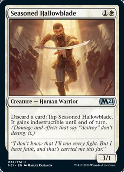 Seasoned Hallowblade - 34/274 - Uncommon