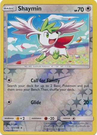 Shaymin - 111/156 - Rare Reverse Holo