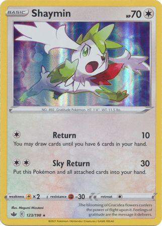 Shaymin - 123/198 - Holo Rare