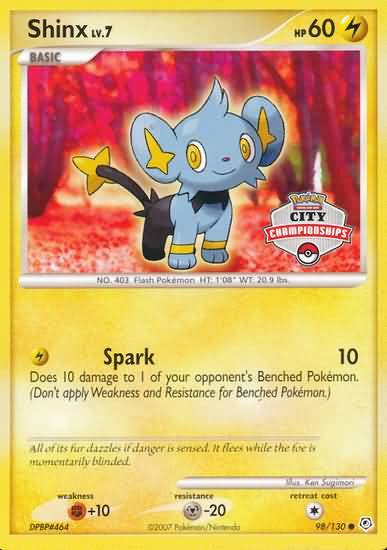 Shinx City Championship Promo - 98/130 - Promo