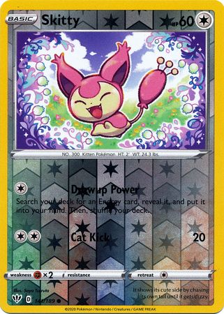 Skitty - 141/189 - Common Reverse Holo