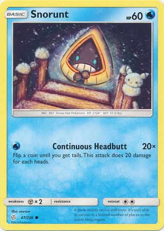 Snorunt - 47/236 - Common