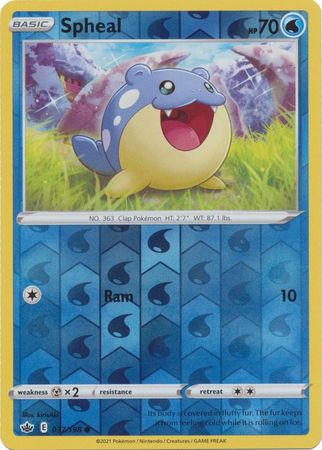 Spheal - 37/198 - Common Reverse Holo